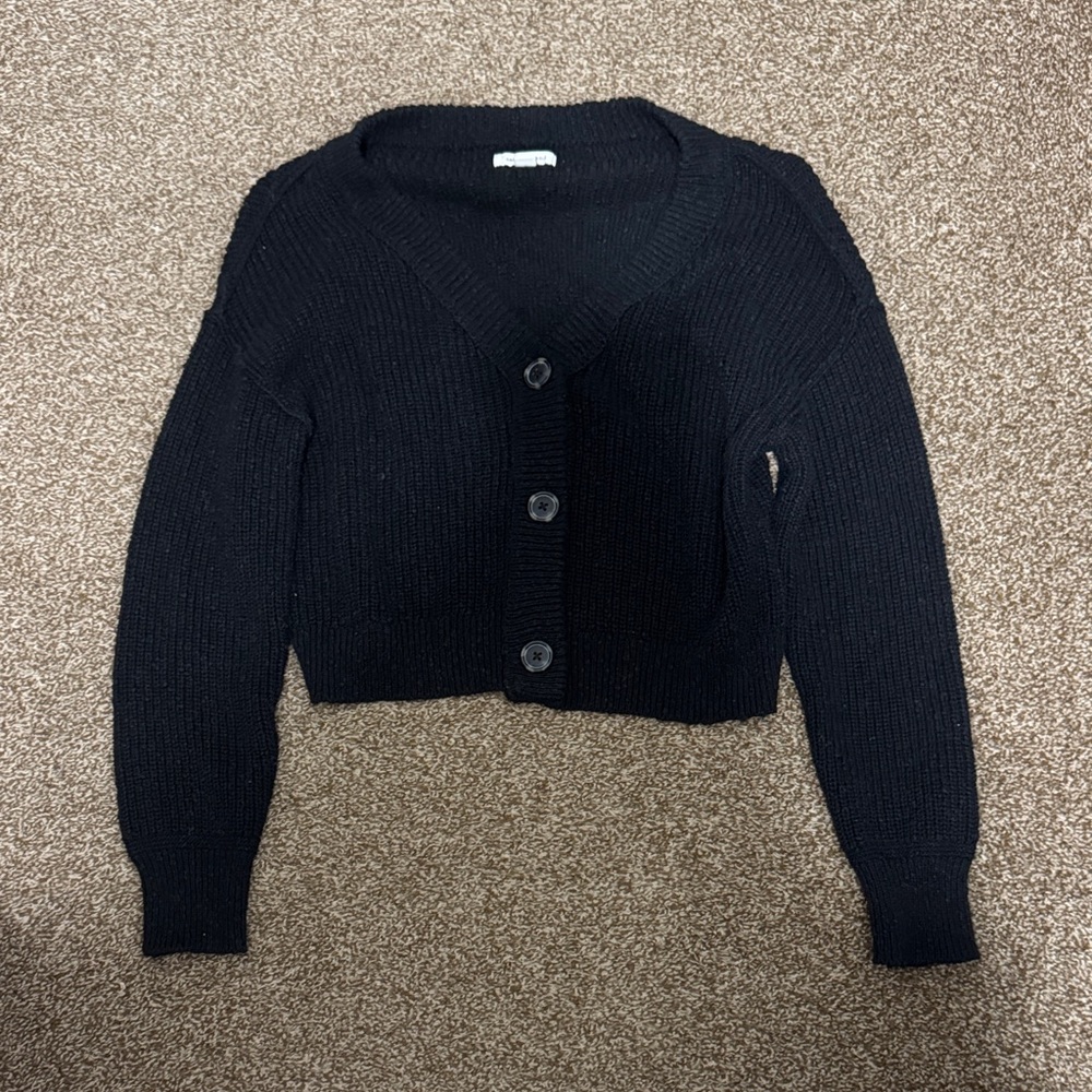 American Eagle Outfitters Black Women's Cardigan